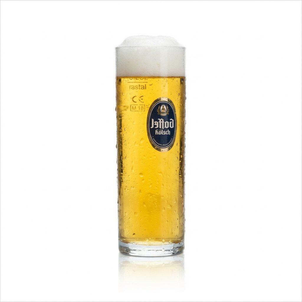 12 verres à bière Gaffel 0,25 l Kölsch Stange Verres Cologne Beer Brasserie Gobelets Rastal – Vue 3