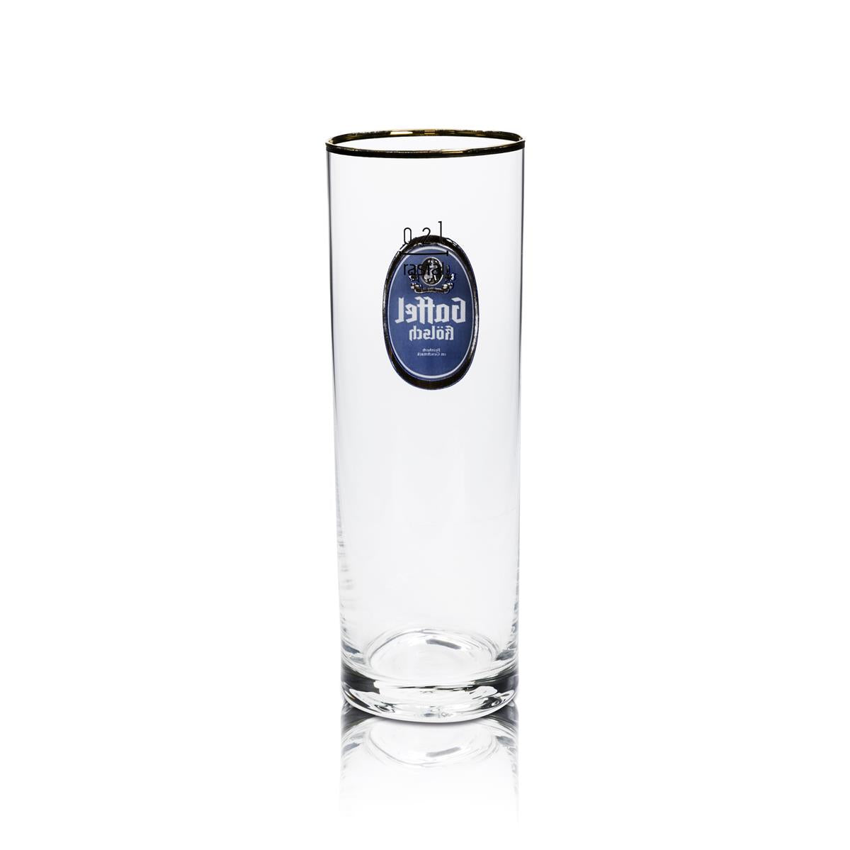 12 verres à bière Gaffel Kölsch 0,2 l avec bord doré Rastal – Vue 3