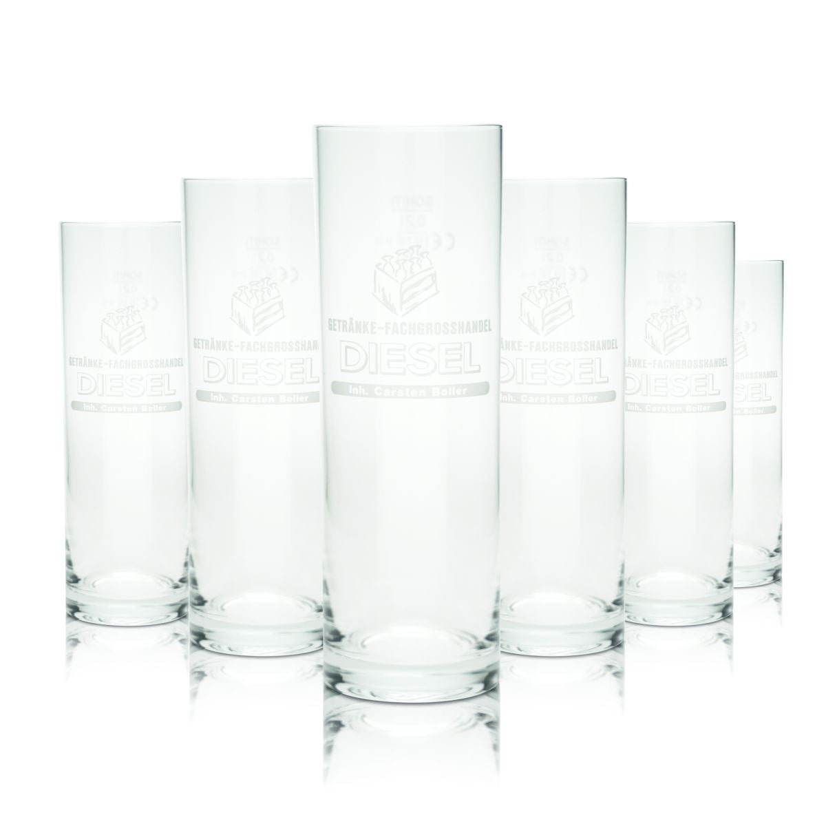 12 verres à bière GFH Diesel 0,2 l Verres à bière Kölsch Verres Highball