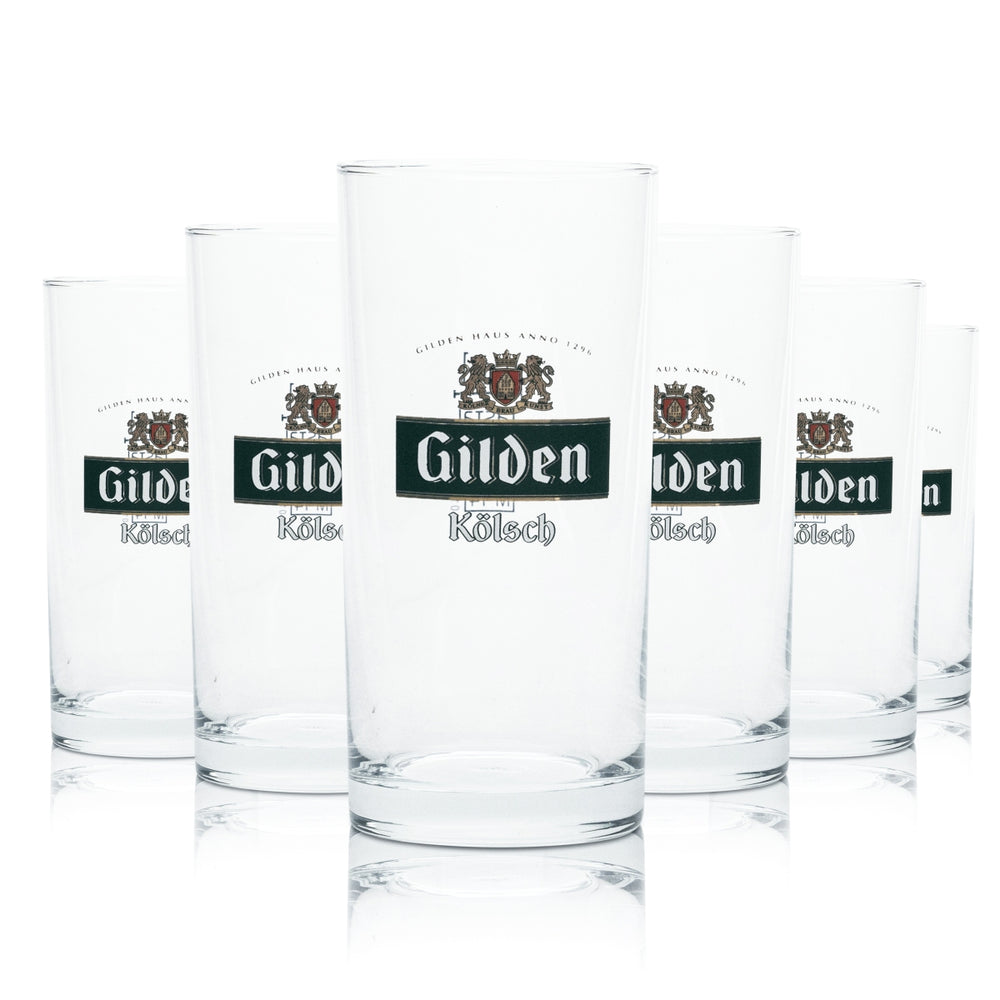12 verres à bière Gilden Kölsch 0,1 l, verres à pied, verres à bière, verres de bar, carnaval, brasserie