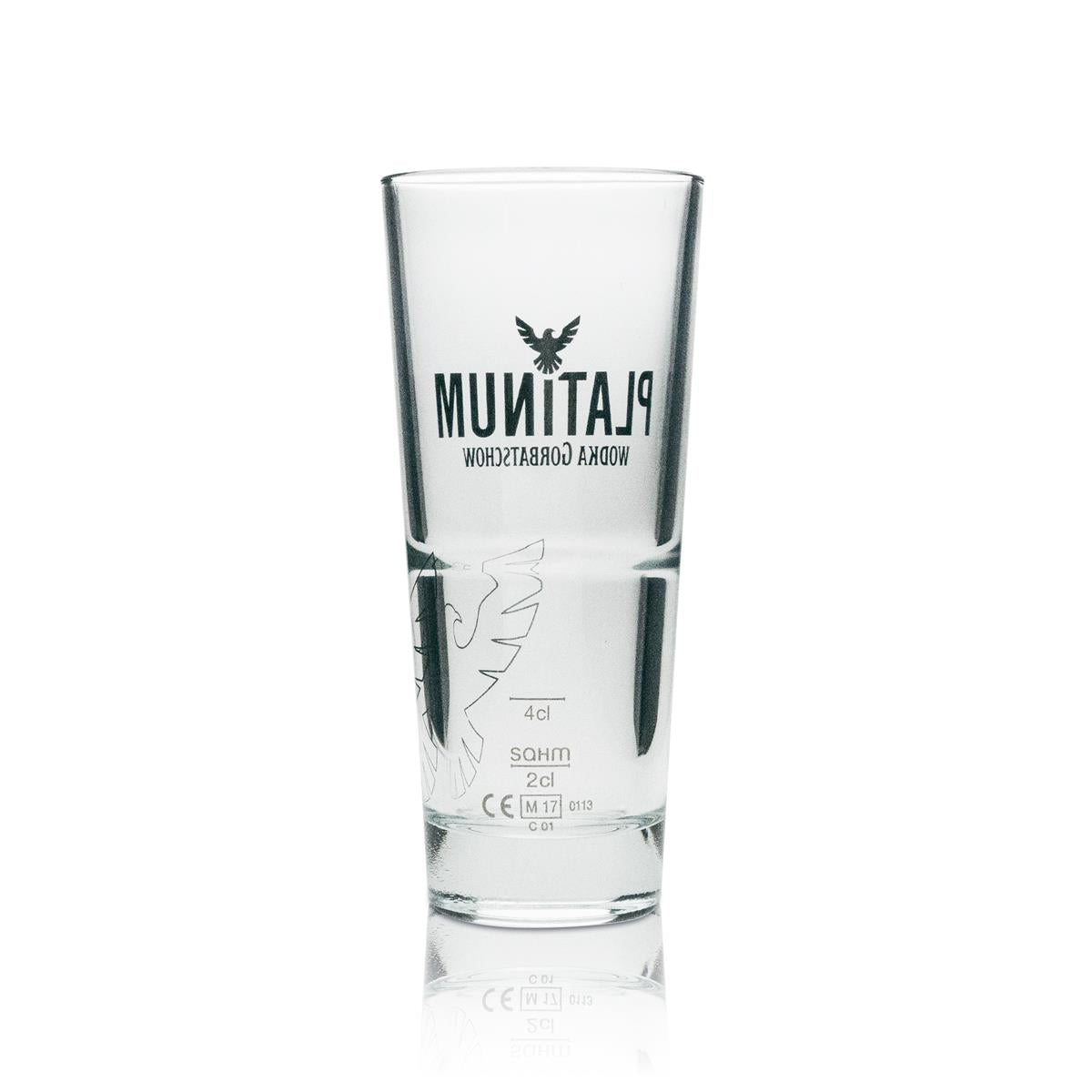 12 verres à vodka Longdrink Platinum Gorbatschow 290 ml – Vue 3