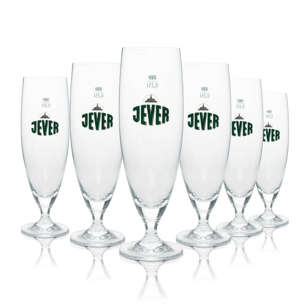 12 verres à bière Jever 0,25 l
