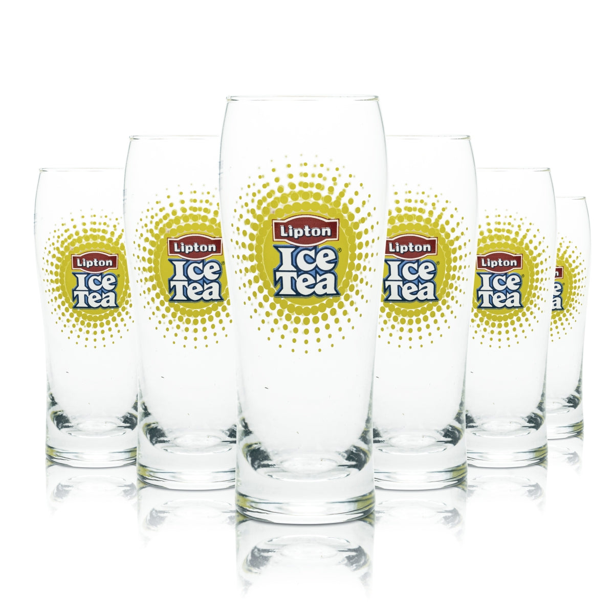 12x Lipton verre 0,2 l gobelet verre à pied thé glacé limonade boisson gazeuse eau restauration