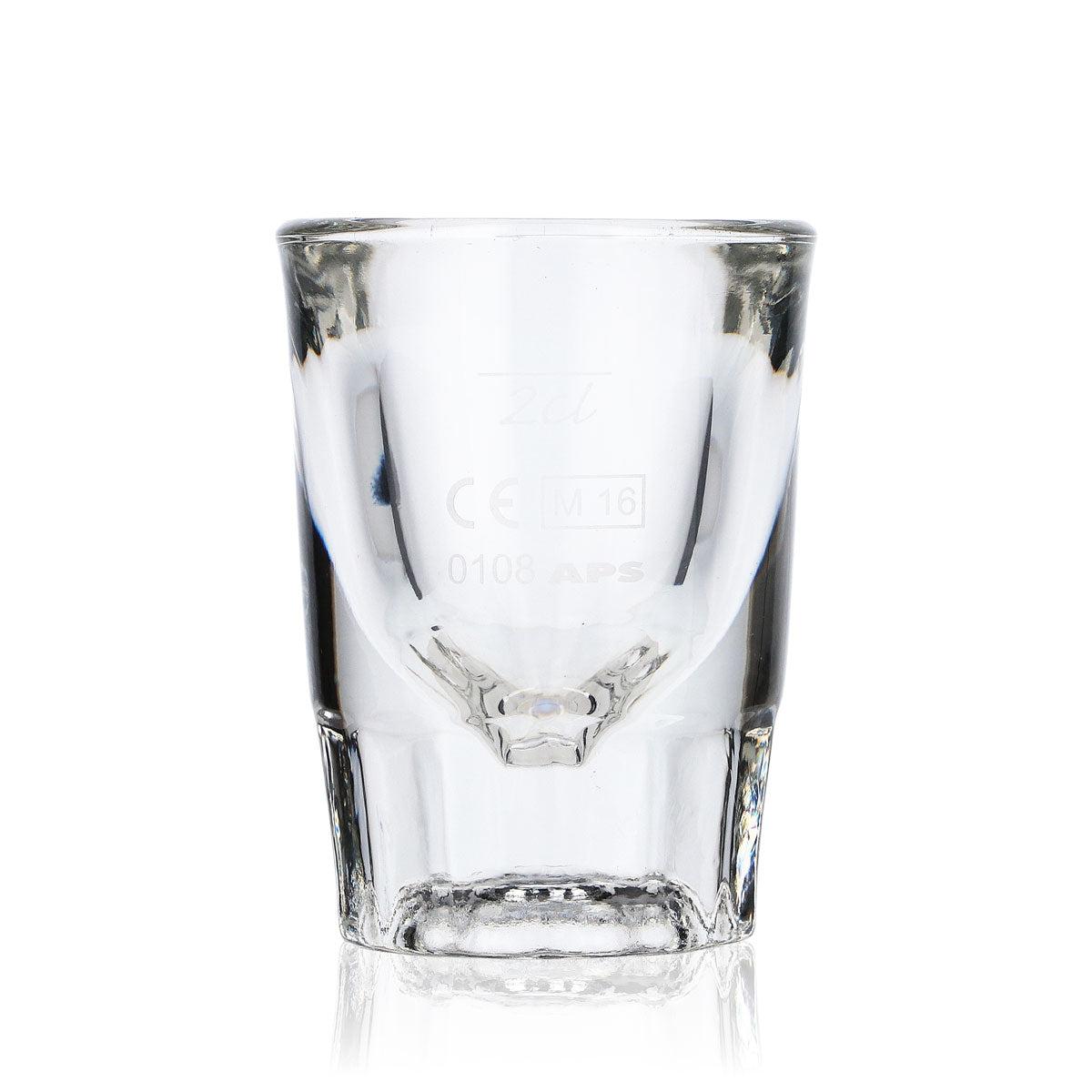 12 verres à shot en verre sans marque, verres à schnaps 2 cl, lourds – Vue 2