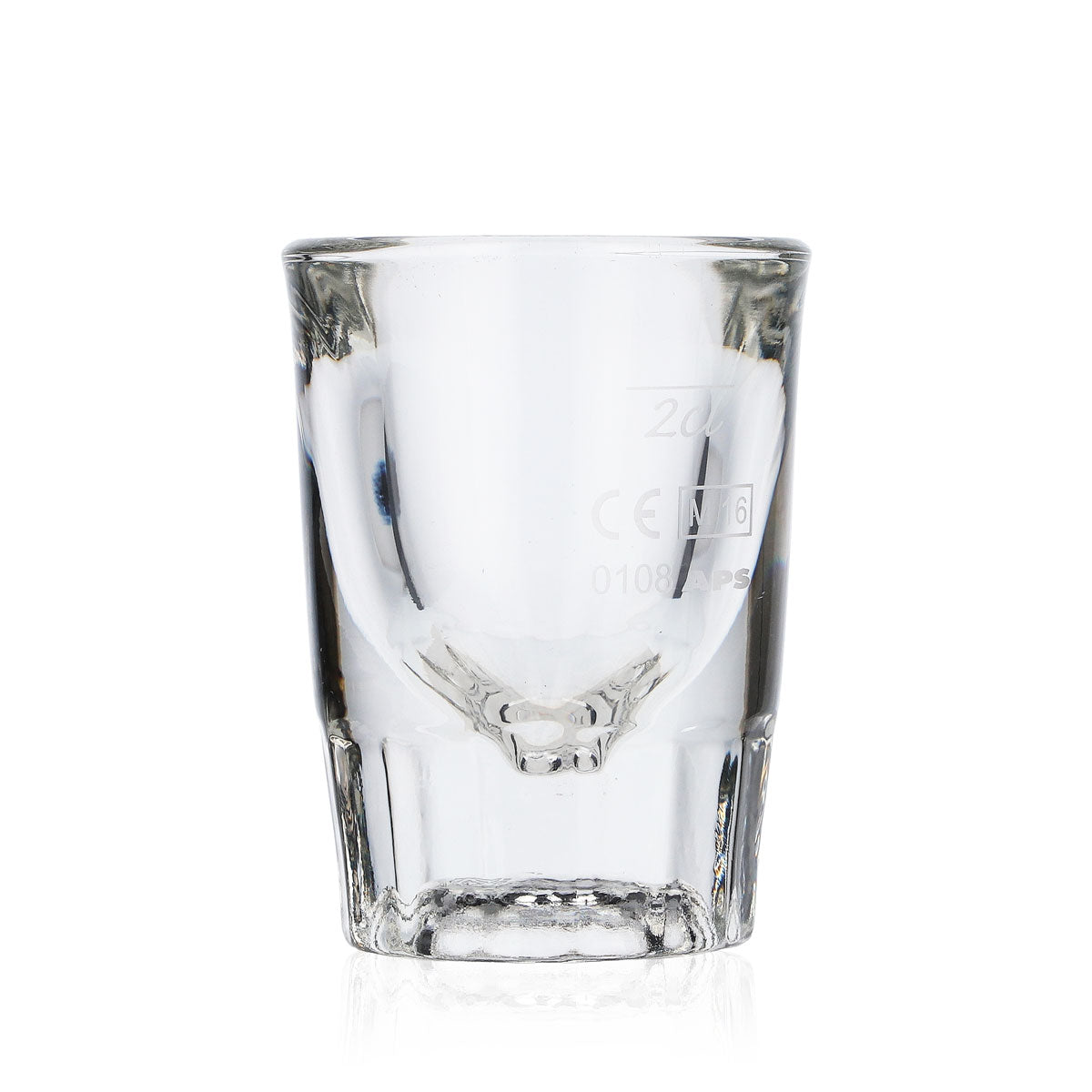 12 verres à shot en verre sans marque, verres à schnaps 2 cl, lourds – Vue 3