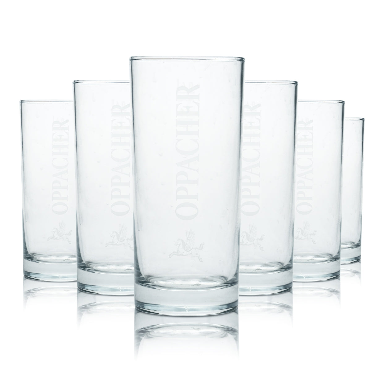 12 verres Oppacher 0,4 l Verres à eau minérale, soda, jus de fruits, limonade
