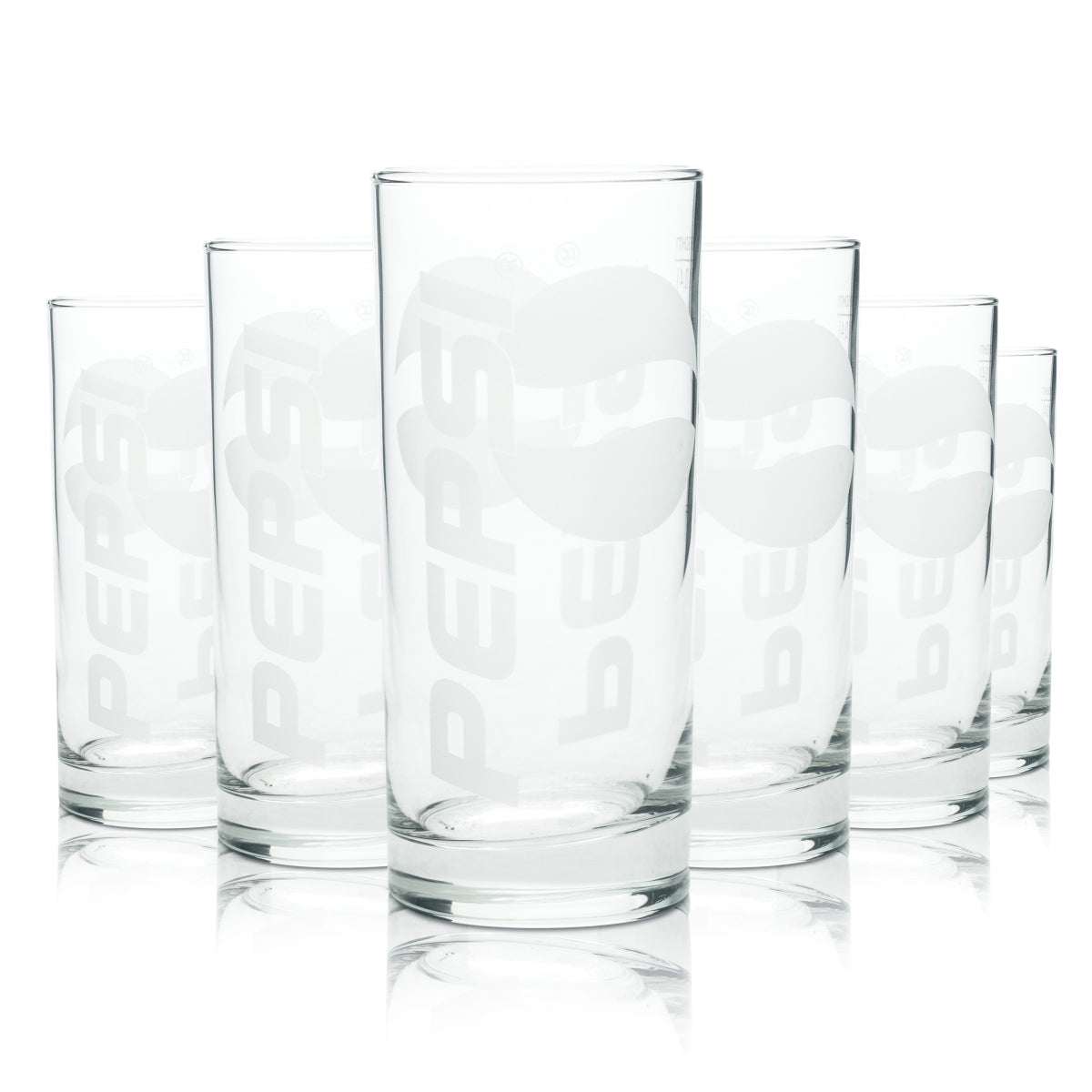 12 verres à soda Pepsi 0,4 l, verres à long drink, verres à limonade, verres à cola, gastronomie, bar, USA