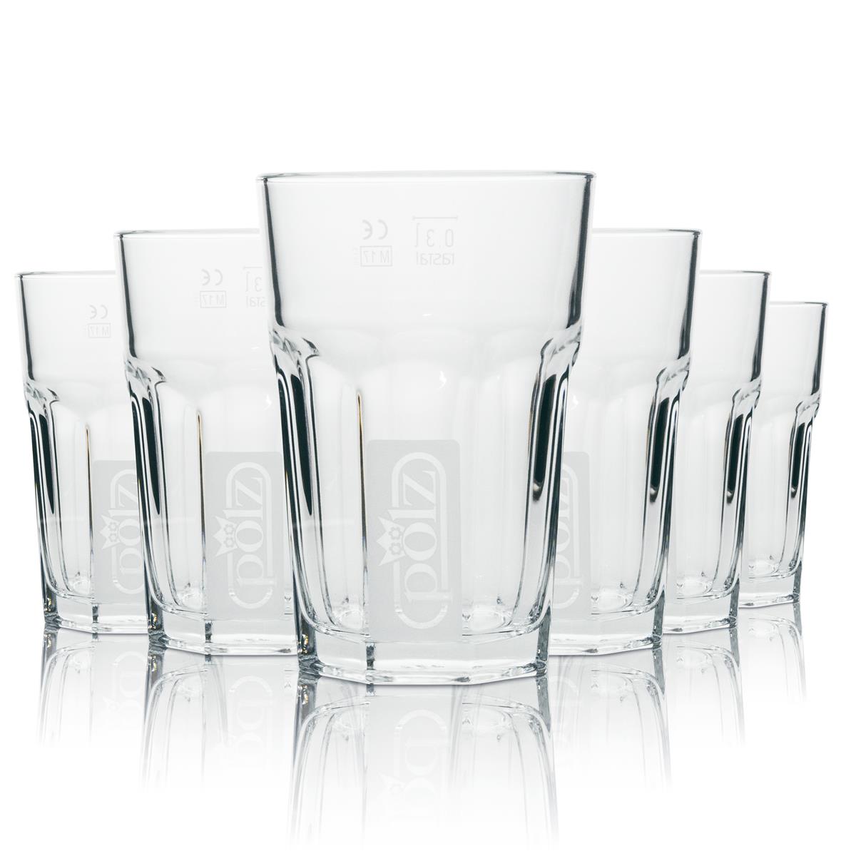 12 verres à jus de fruits Pölz 0,3 l Longdrink 320 ml