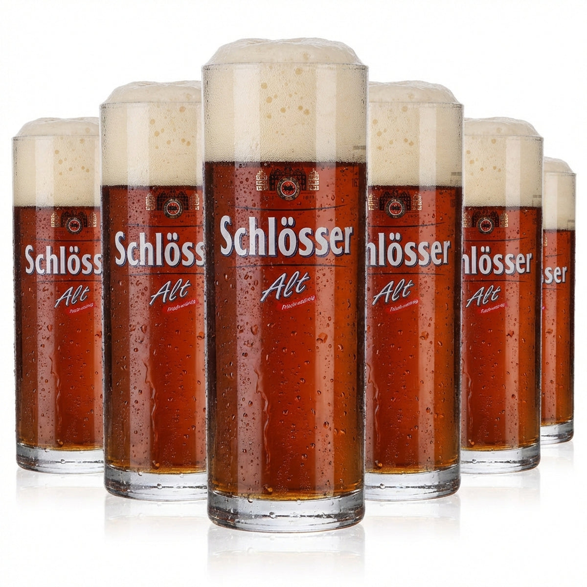 12 verres à bière Alt Bier Glaces à bière Altbier 0,4 l Stange Düsseldorf