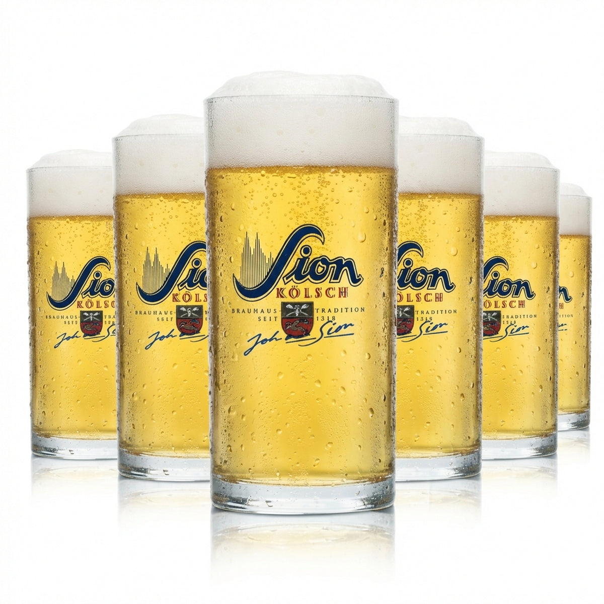 12 verres à bière Sion 0,1 l Kölsch Stange Verres de dégustation Verres à dégustation Gobelets Willi