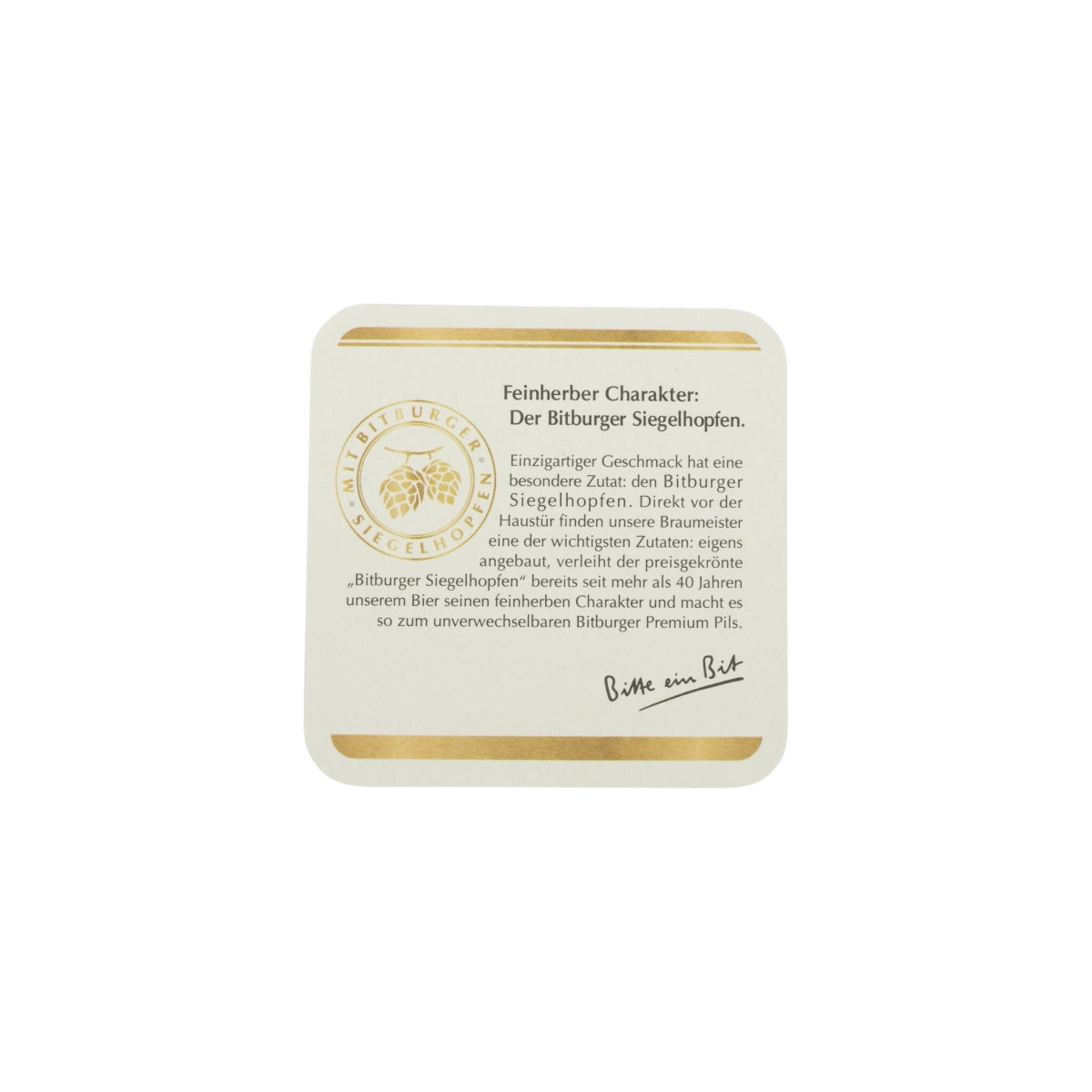 150 sous-verres Bitburger 10 x 10 cm, sous-verres en feutre pour verre, protection de table – Vue 2