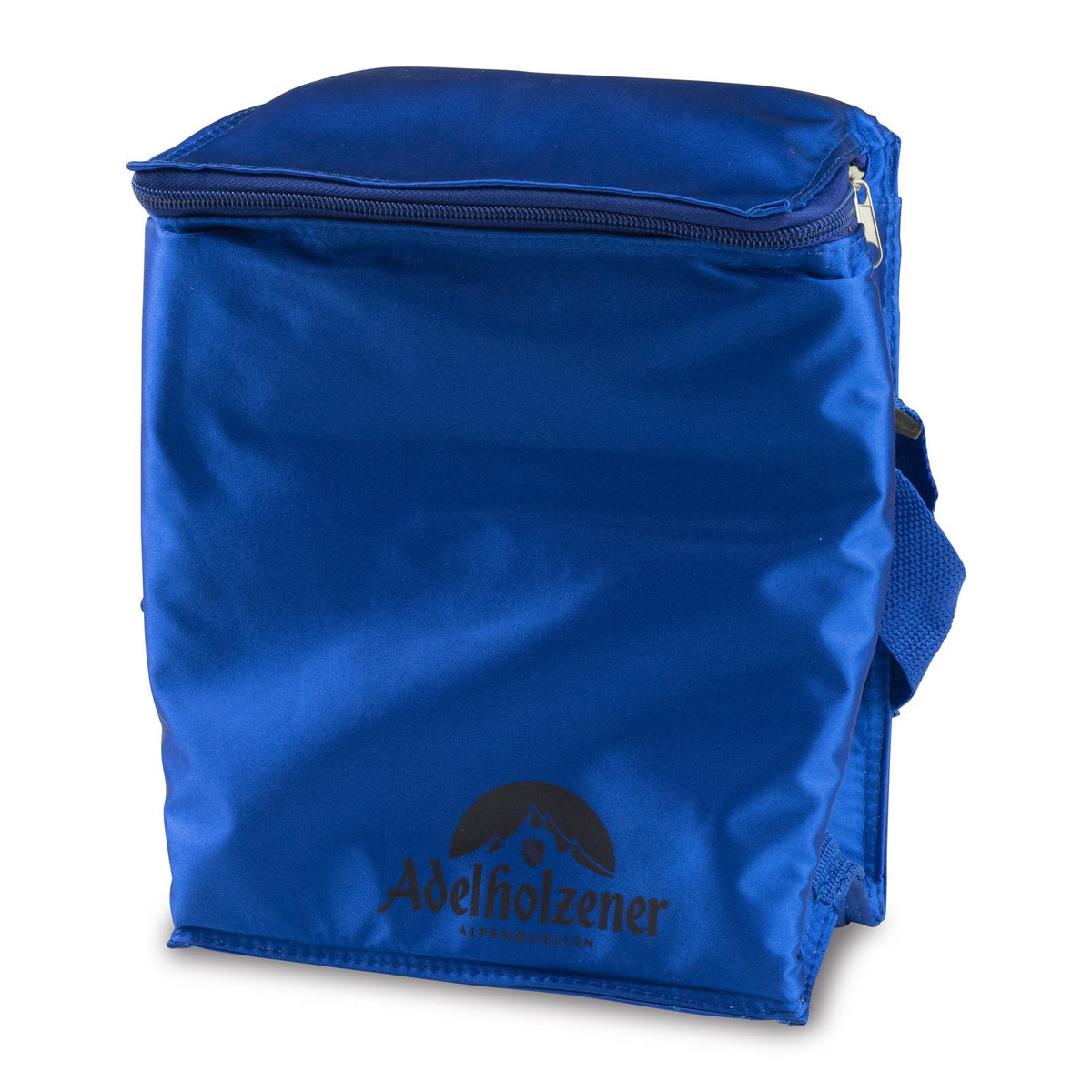 1 sac isotherme bleu pour bouteilles d'eau Adelholzener 20 x 15 x 25