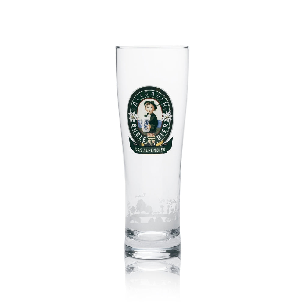 1 verre à bière Allgäuer Büble Büble verre collector 0,4 l
