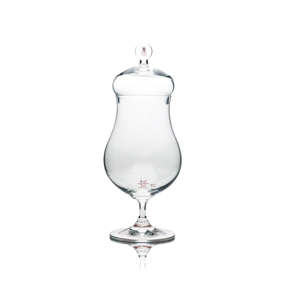 1x Verre à liqueur Asbach Uralt 0,2 l « Geniesserglas » petit avec couvercle – Vue 2