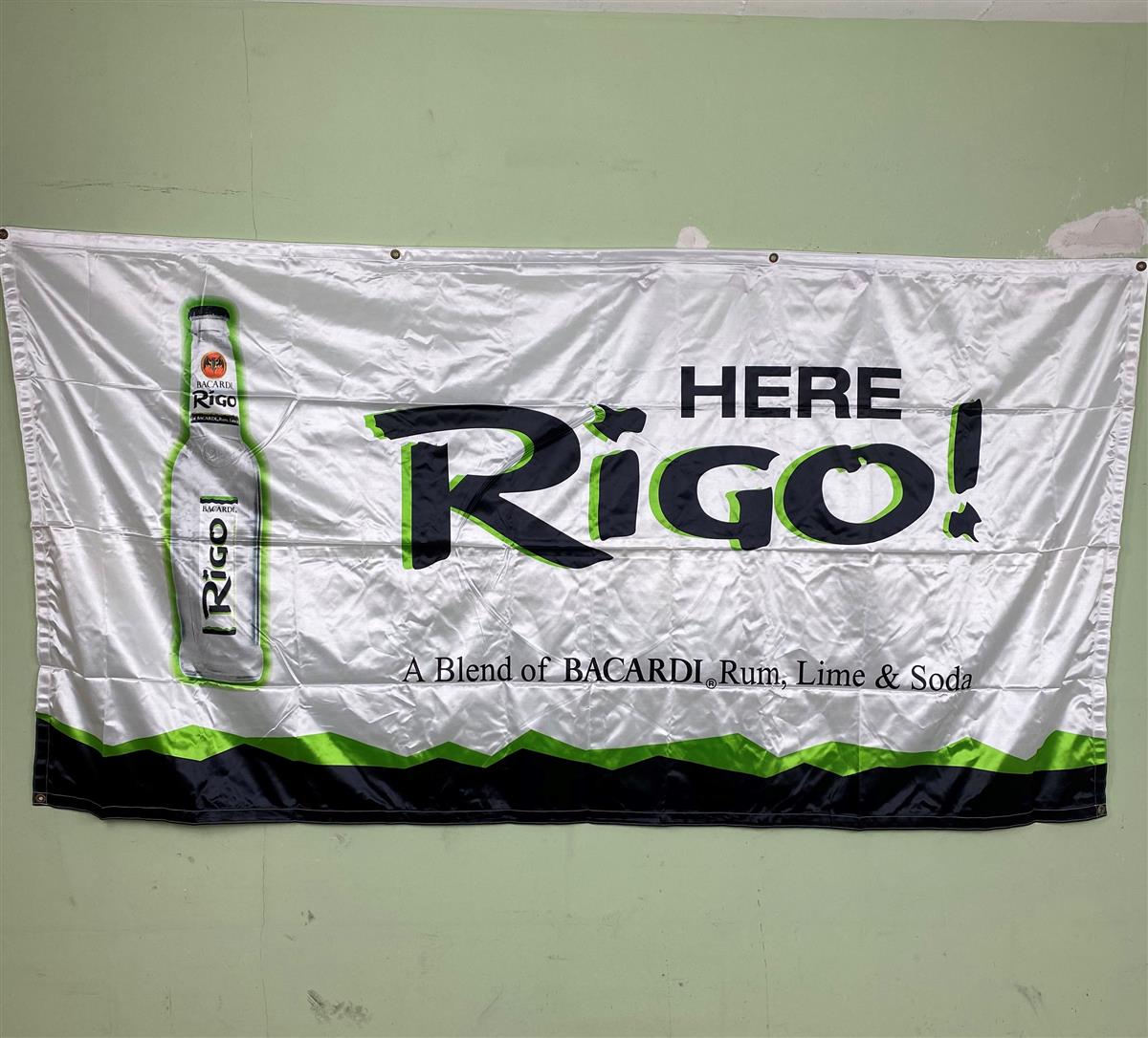 1x Drapeau Bacardi Rigo 2,5x1,25
