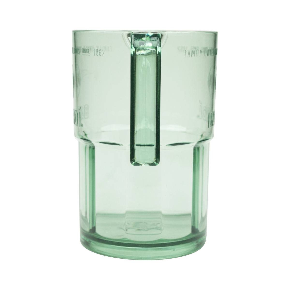 1x carafe en plastique pour rhum Bacardi avec anse – Vue 3