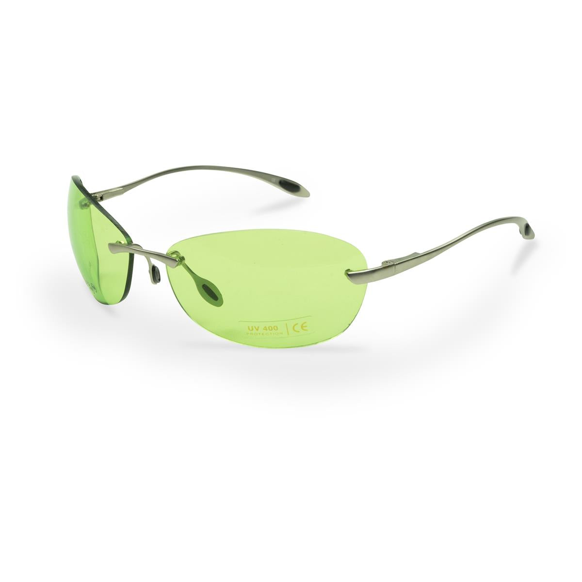 1 paire de lunettes de soleil Bacardi Rigo vertes avec étui – Vue 3