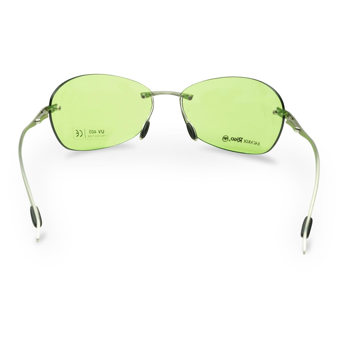 1 paire de lunettes de soleil Bacardi Rigo vertes avec étui – Vue 4