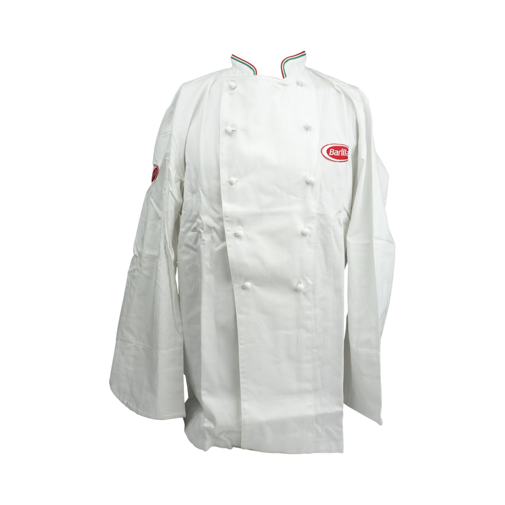 1x tenue de cuisinier Barilla Pasta, taille 52, casquette, foulard, costume