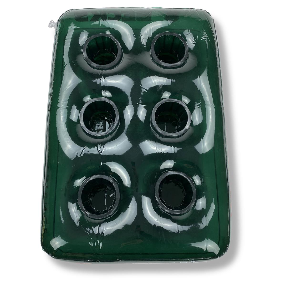 1x Becks Bière gonflable porte-boisson piscine vert – Vue 2