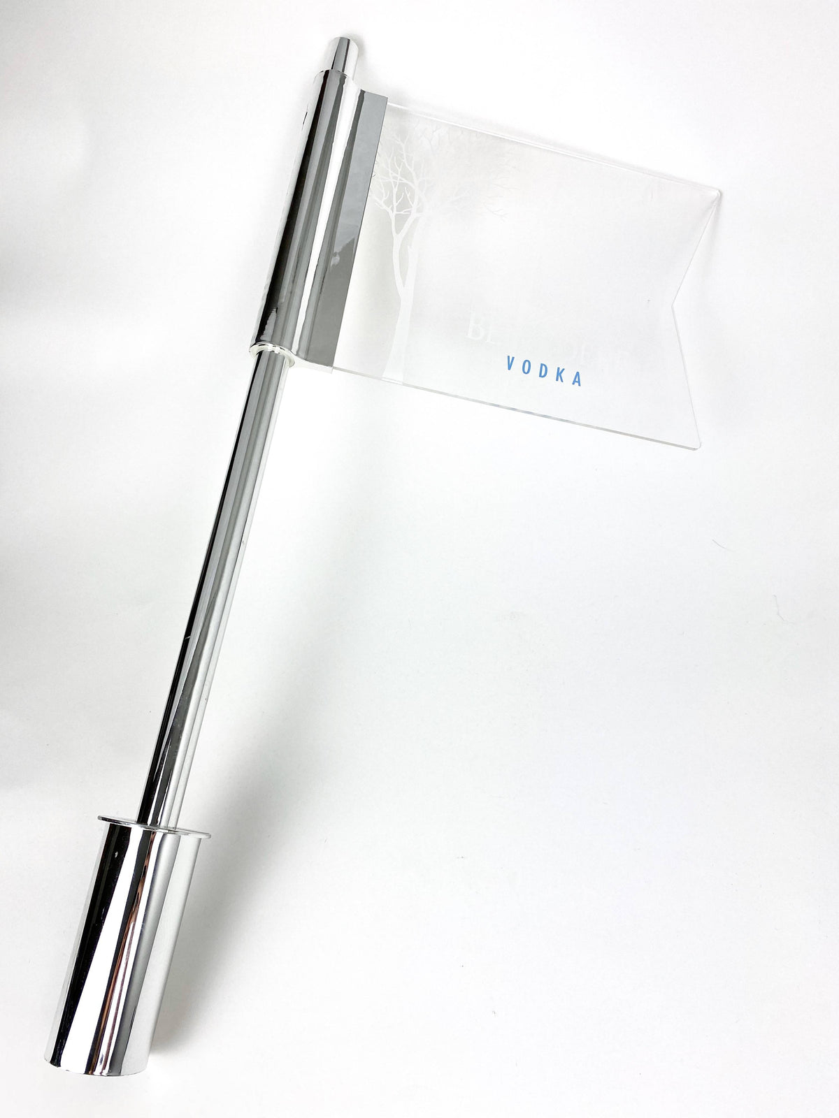 1x Belvedere Vodka Drapeau LED en plastique 1,75 l