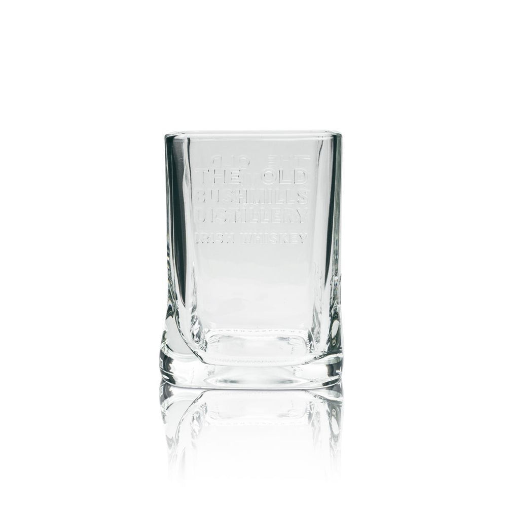1x verre à whisky Bushmills avec relief imprimé
