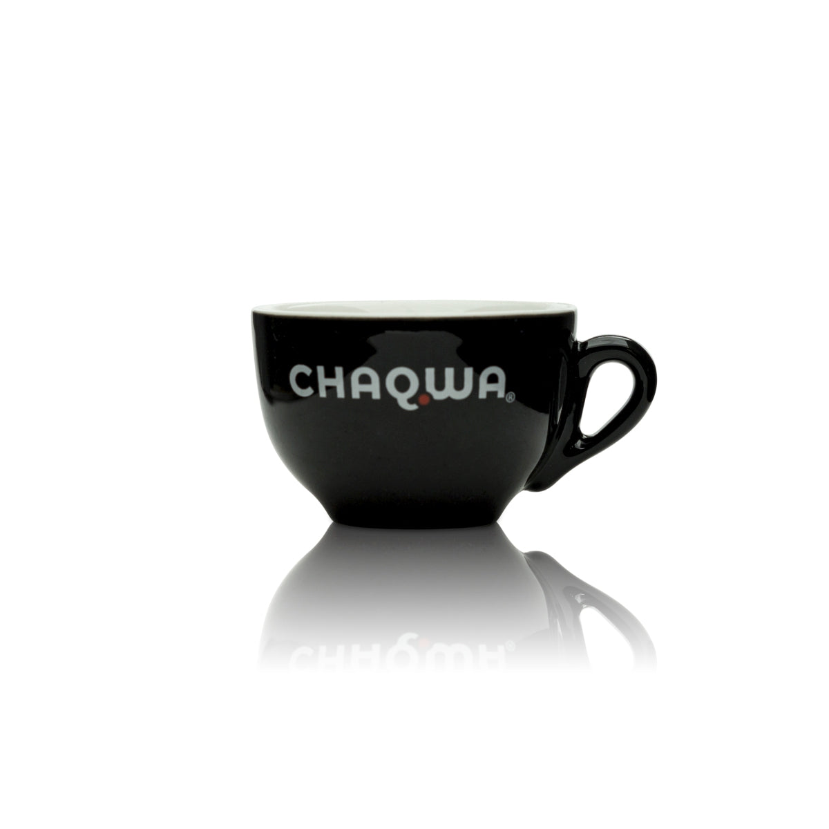 1x tasse à café Chaqwa noire 0,35 l Cappuccino