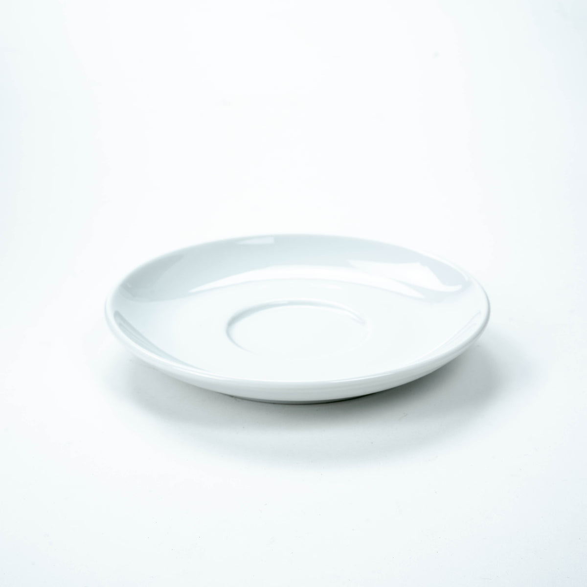 1x Chaqwa soucoupe à café blanche 15 cm