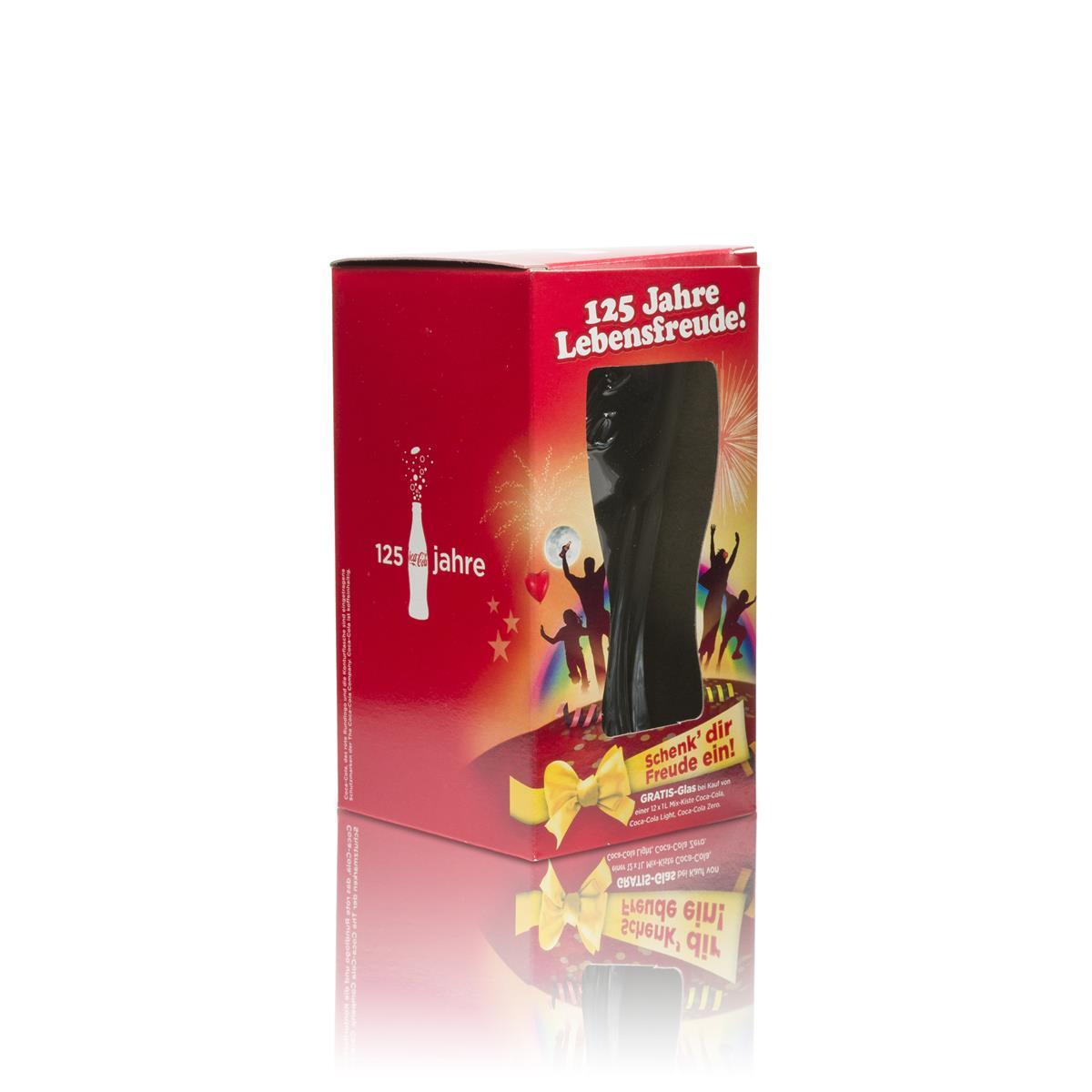 1 verre Coca Cola Softdrinks 0,3 l avec relief, emballage cadeau – Vue 2