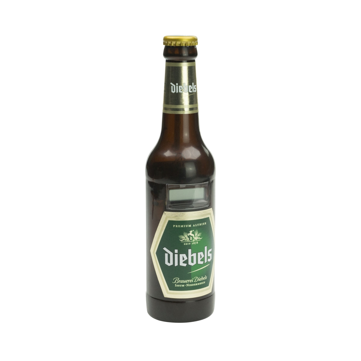 1x radio-réveil en forme de bouteille de bière Diebel