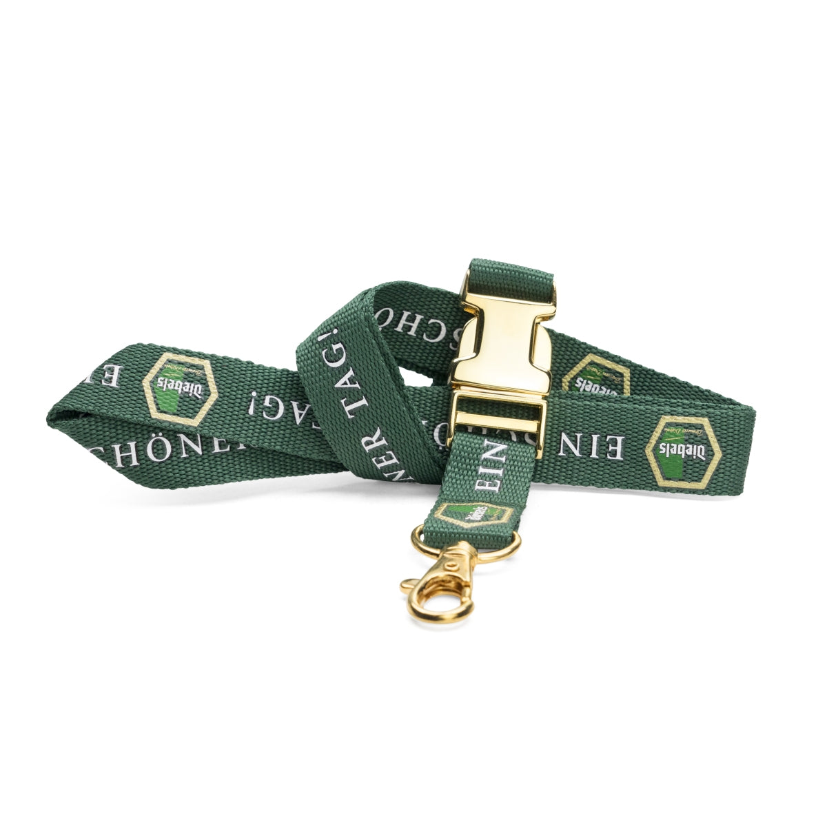 1x porte-clés Diebels Bier vert et doré