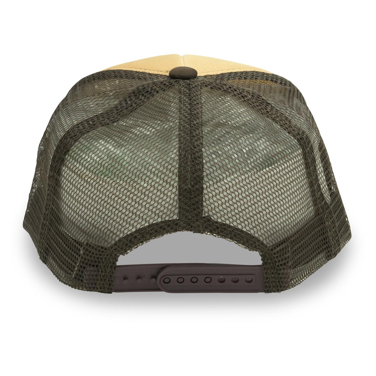 1x casquette Dos Mas Likör avec visière et grille, marron – Vue 2