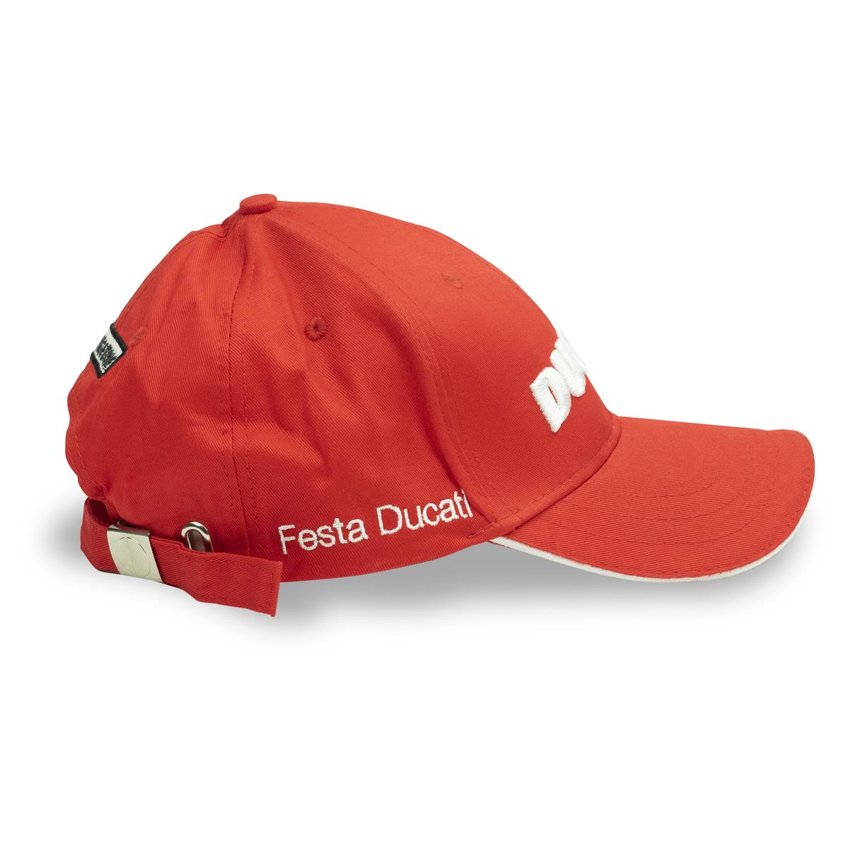 1 casquette Ducati Motorsport rouge Festa Ducati Nürburgring 2006 – Vue 3