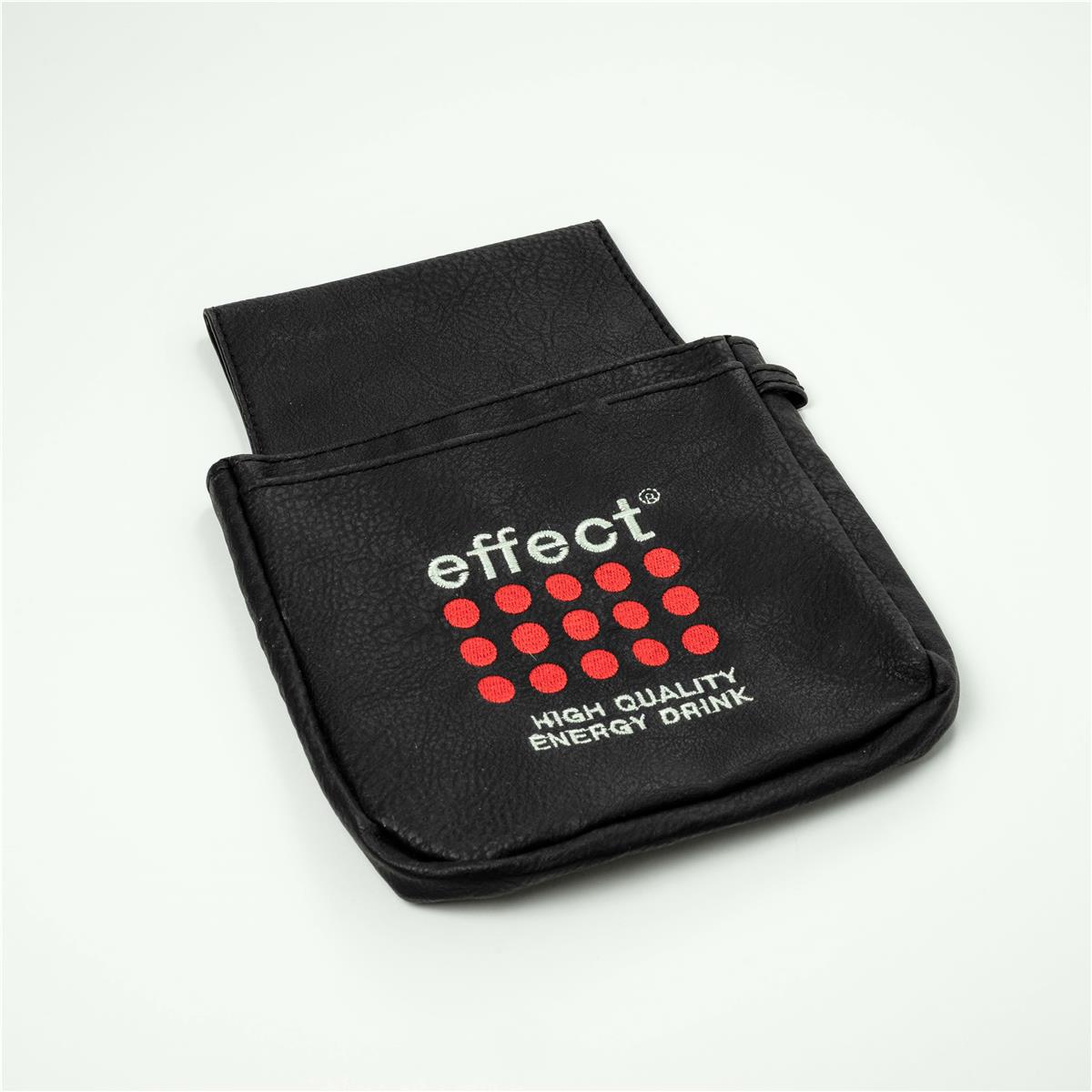 1x porte-monnaie Effect Energy noir en similicuir