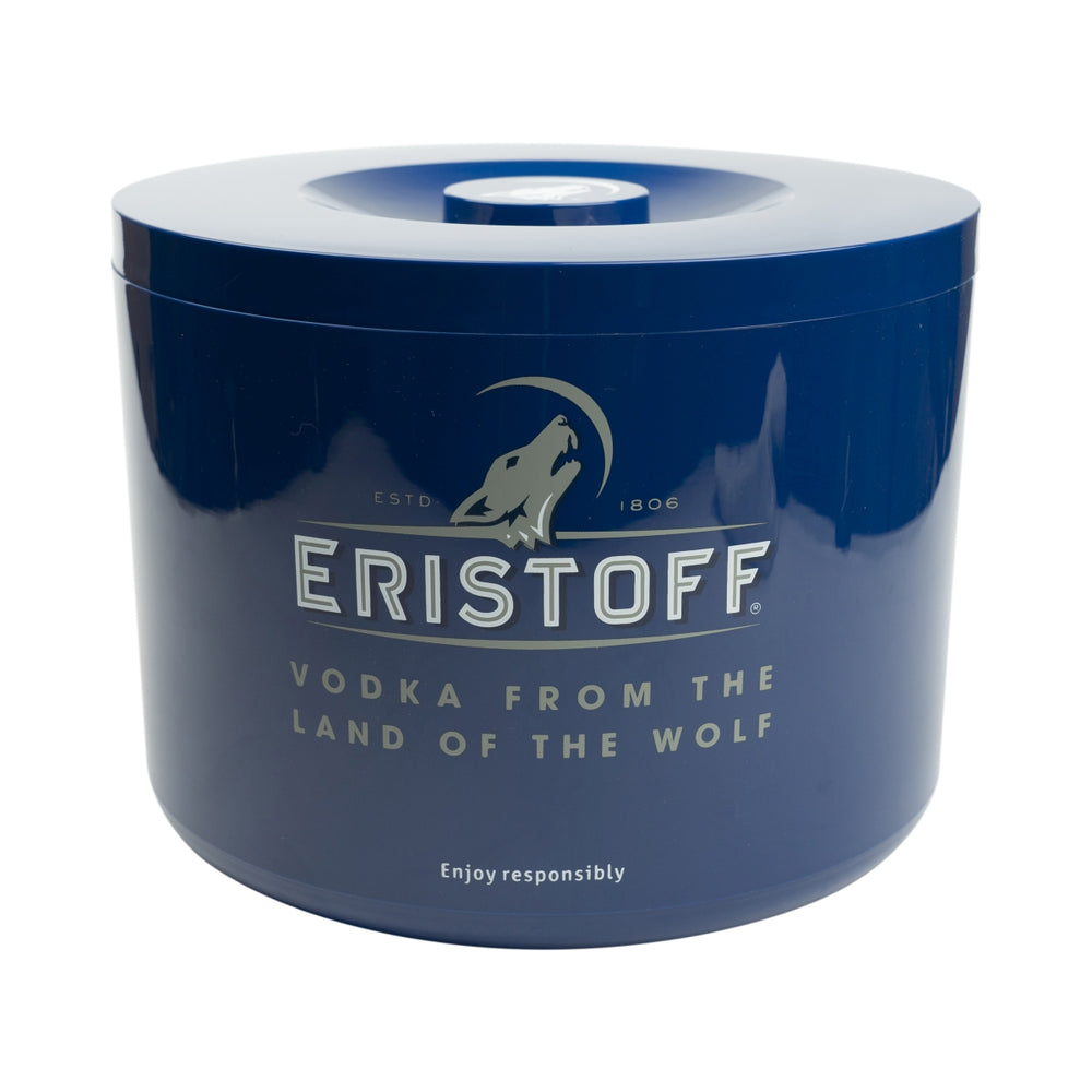 1x refroidisseur à vodka Eristoff 10 l, glacière bleue