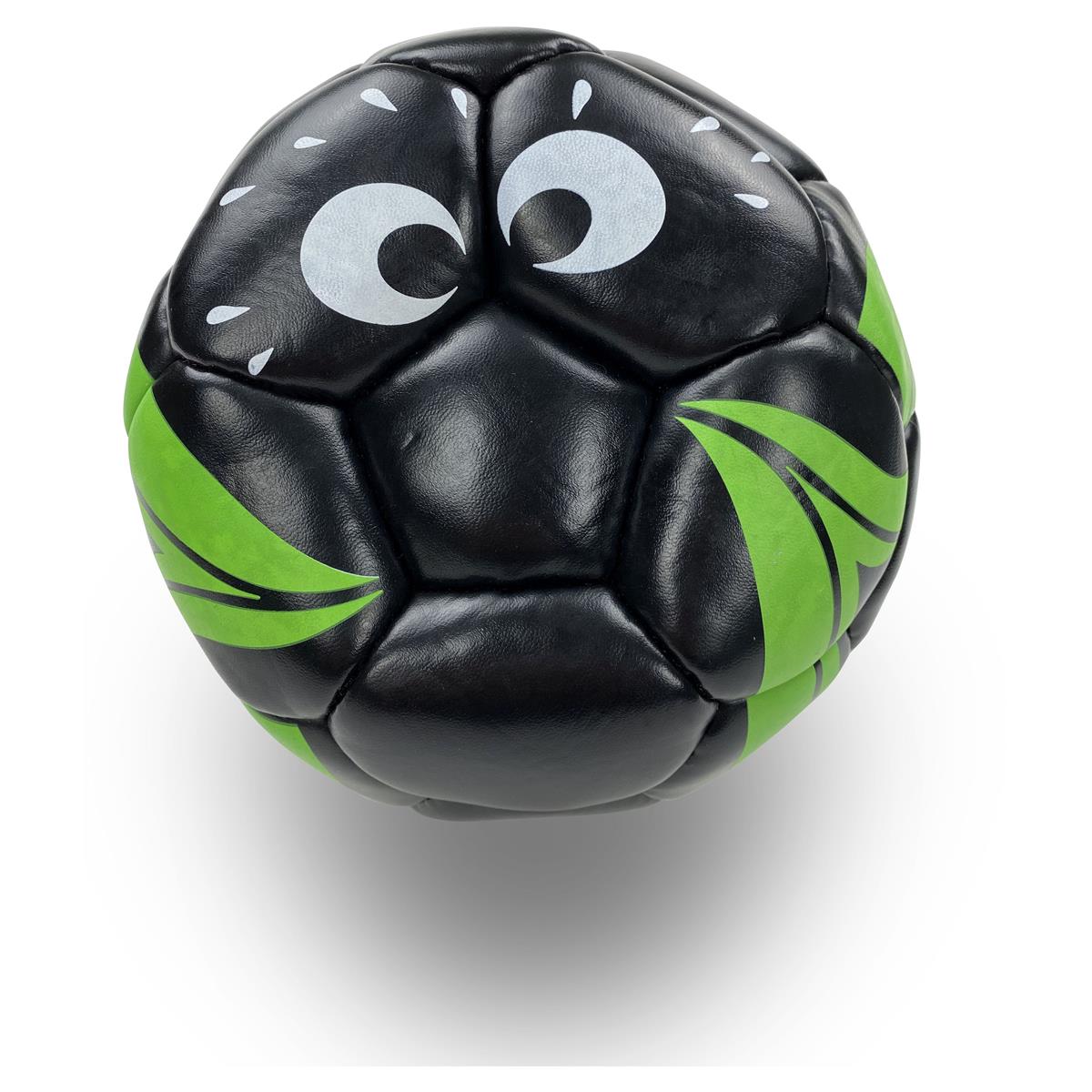 1x liqueur Feigling Football en cuir noir