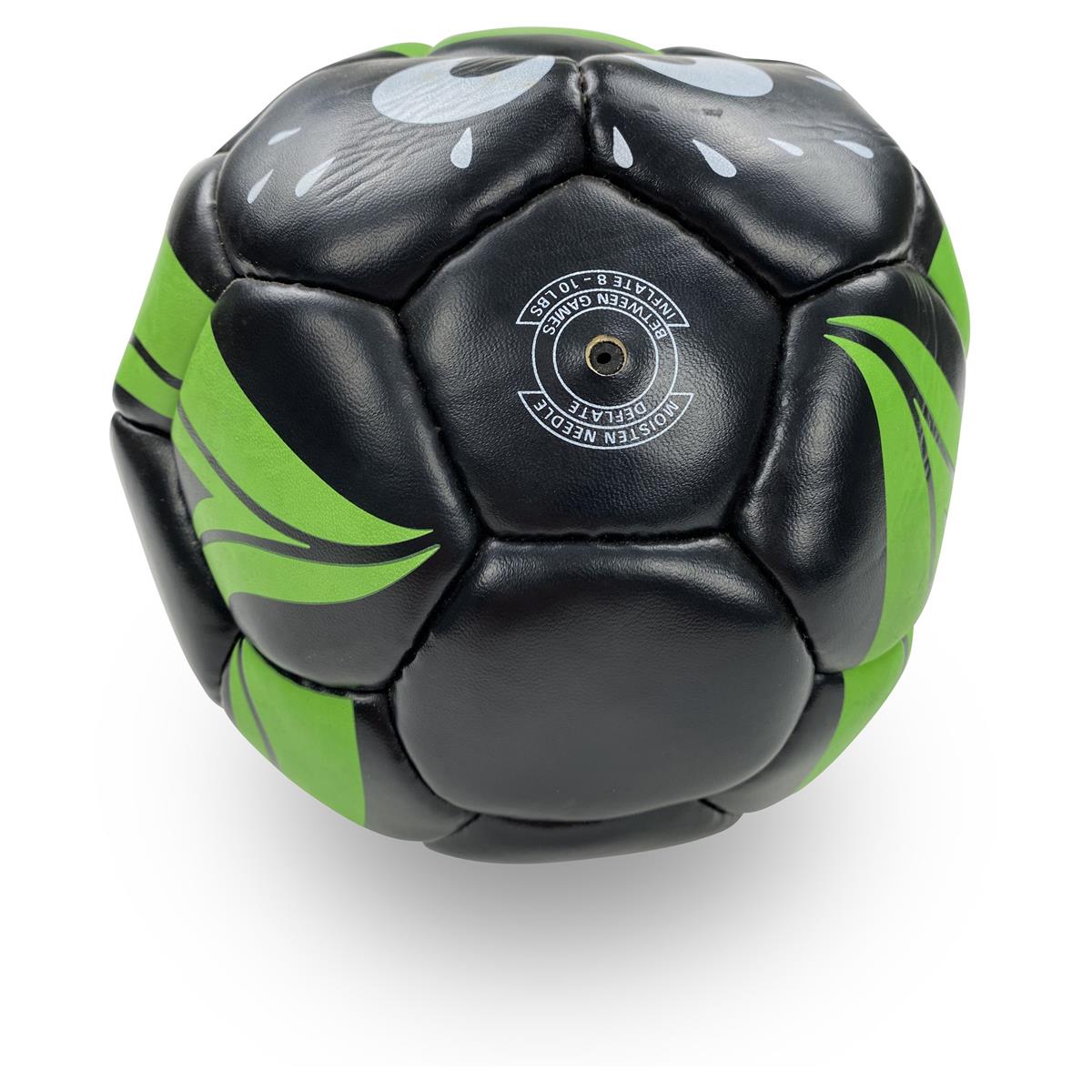 1x liqueur Feigling Football en cuir noir – Vue 3