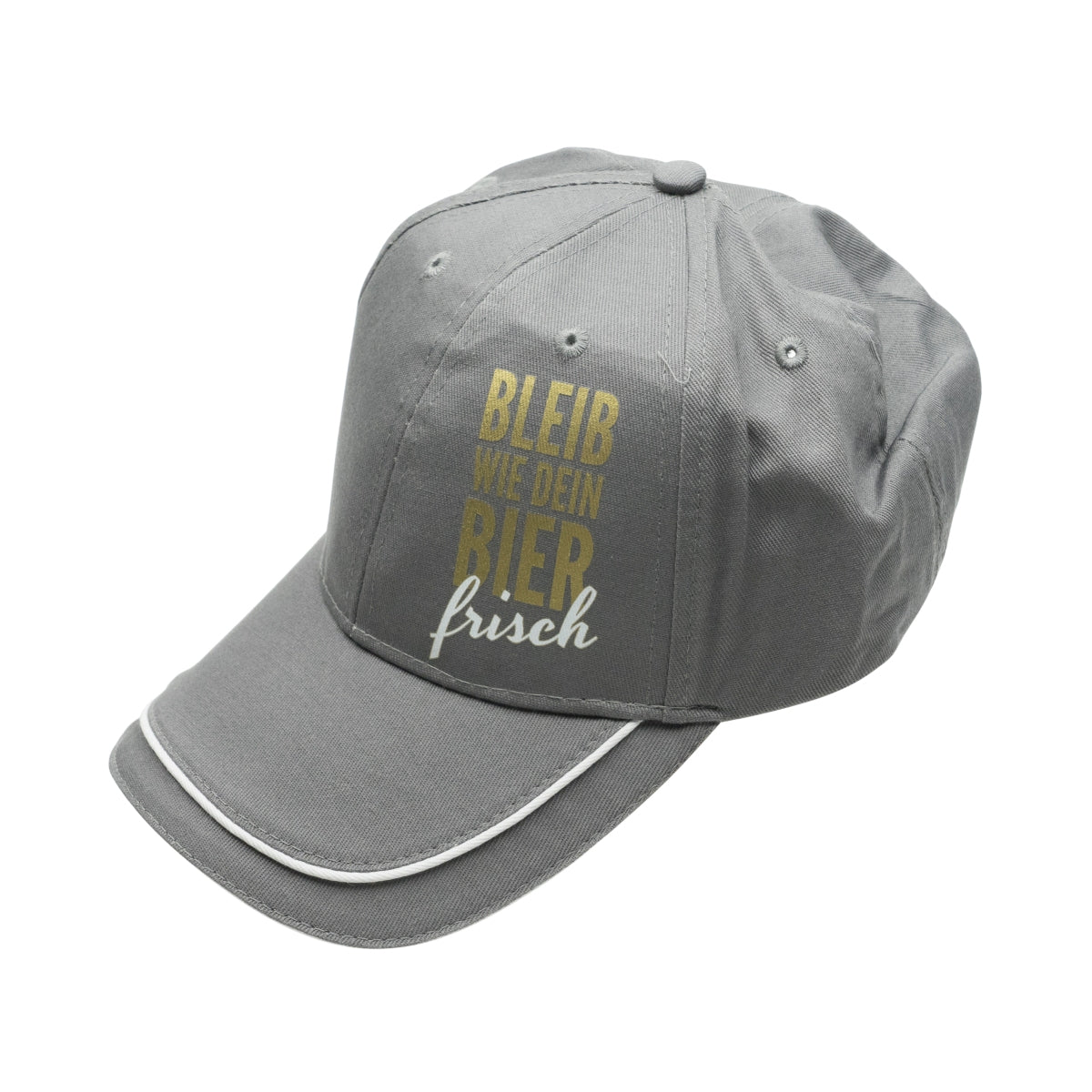 1 casquette de baseball Freiberger Bier grise « bleib wie dein Bier » (reste comme ta bière) – Vue 2
