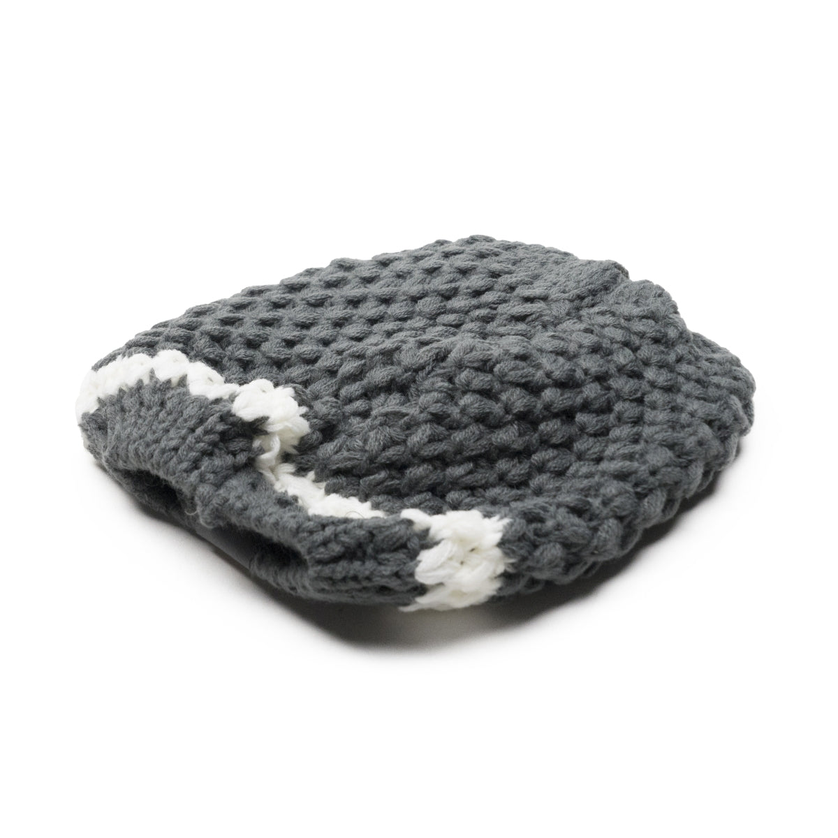 1x bonnet en tricot gris avec logo Freiberger Bier – Vue 2