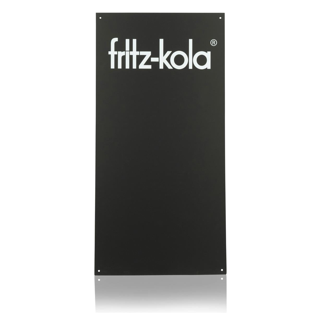 1x Fritz-Kola Softdrinks Tableau noir fin 40x80