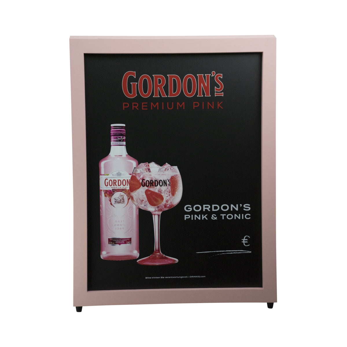 1x présentoir de rue Gordon's Gin rose – Vue 4