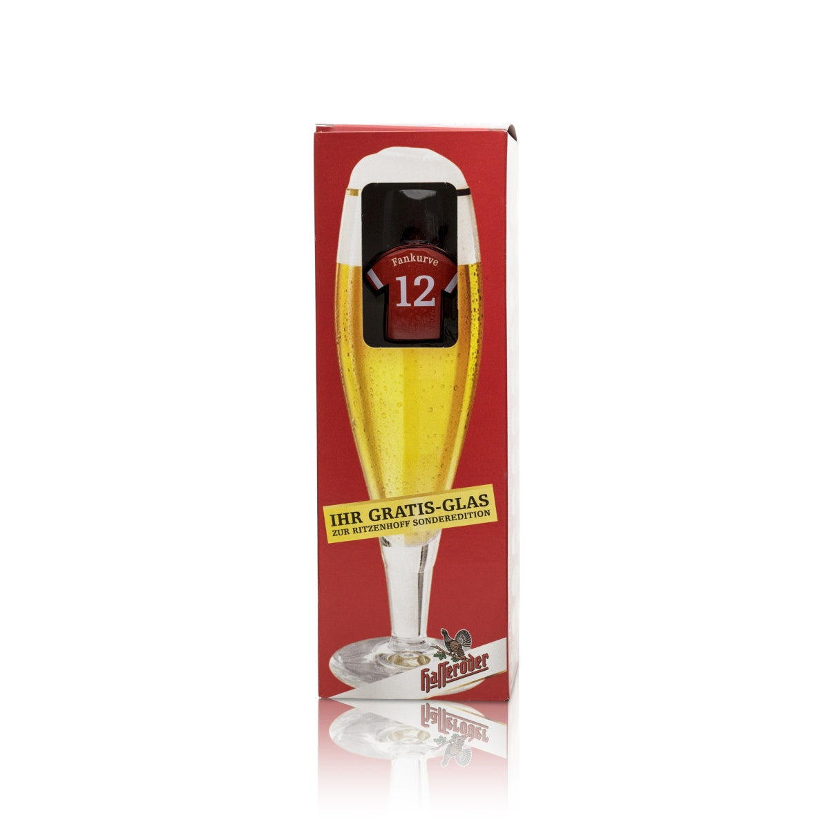 1 verre à bière Hasseröder 0,3 l, forme coupe, maillot de fan Ritzenhoff – Vue 5