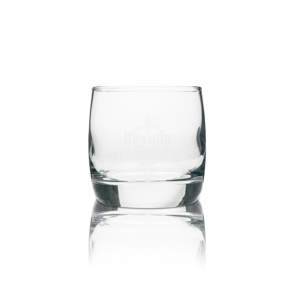 1x verre à rhum Havana 7 Anos emballé individuellement Rastal