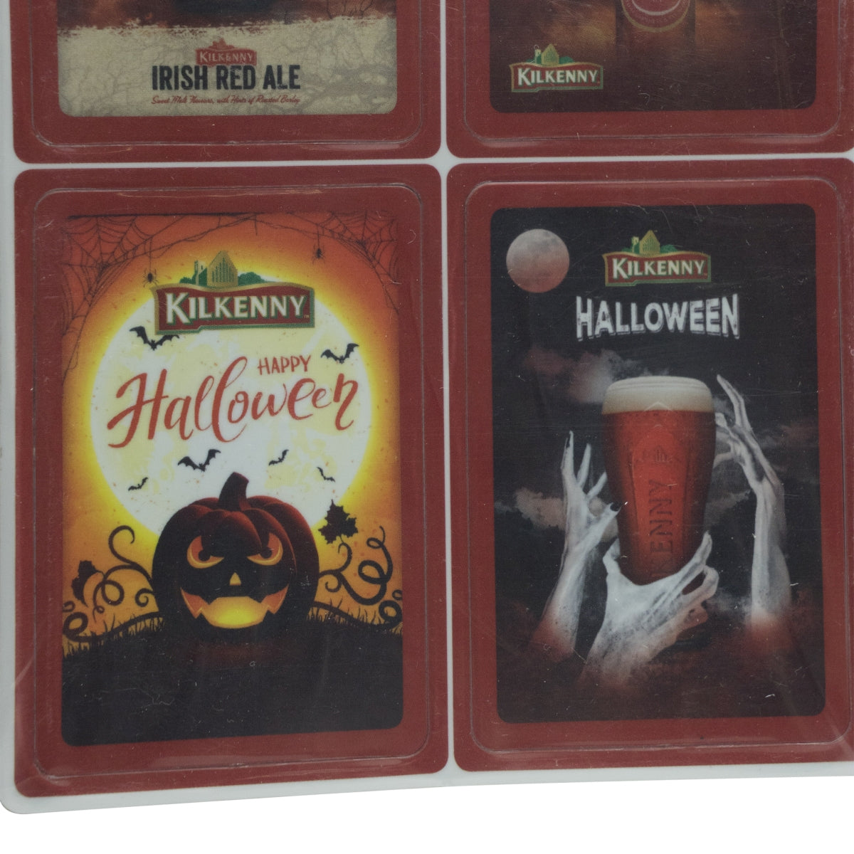 1x set d'aimants Kilkenny Beer Halloween 2018