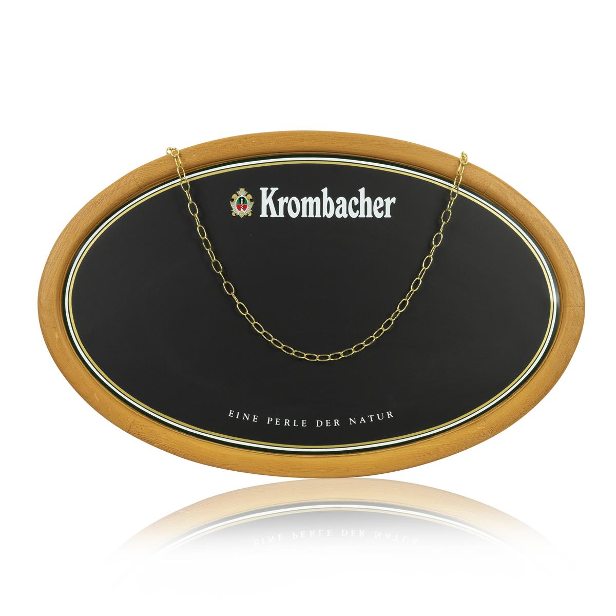 1x table ronde en bois factice Krombacher Bier 75x48 – Vue 2