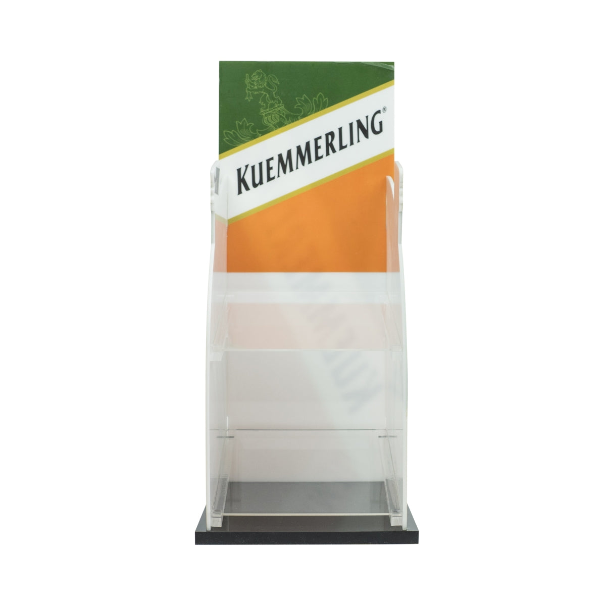 1x présentoir de vente pour liqueur Kümmerling, deux niveaux, plexiglas – Vue 2