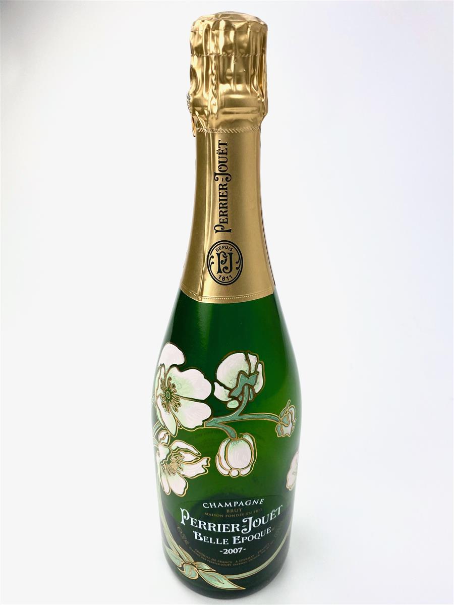 1 bouteille vide de champagne Perrier Jouet, bouteille décorative 0,7 l Belle Epoque