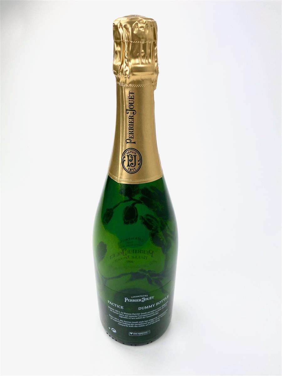 1 bouteille vide de champagne Perrier Jouet, bouteille décorative 0,7 l Belle Epoque – Vue 2