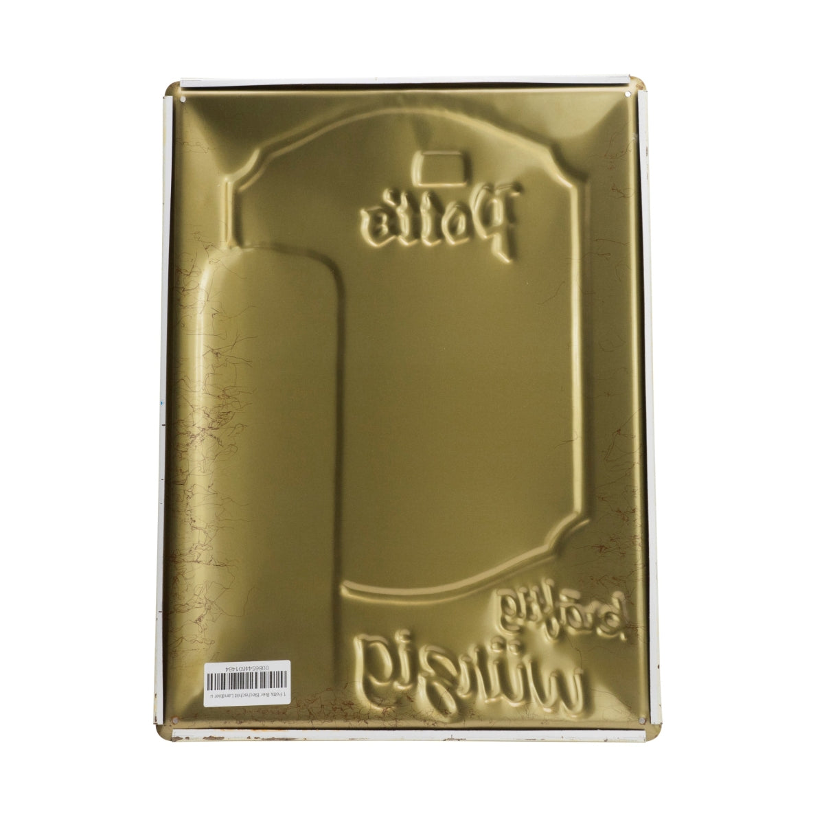 1x plaque métallique Potts Bier « Landbier » (bière de campagne) à fermentation basse, forte et épicée – Vue 2