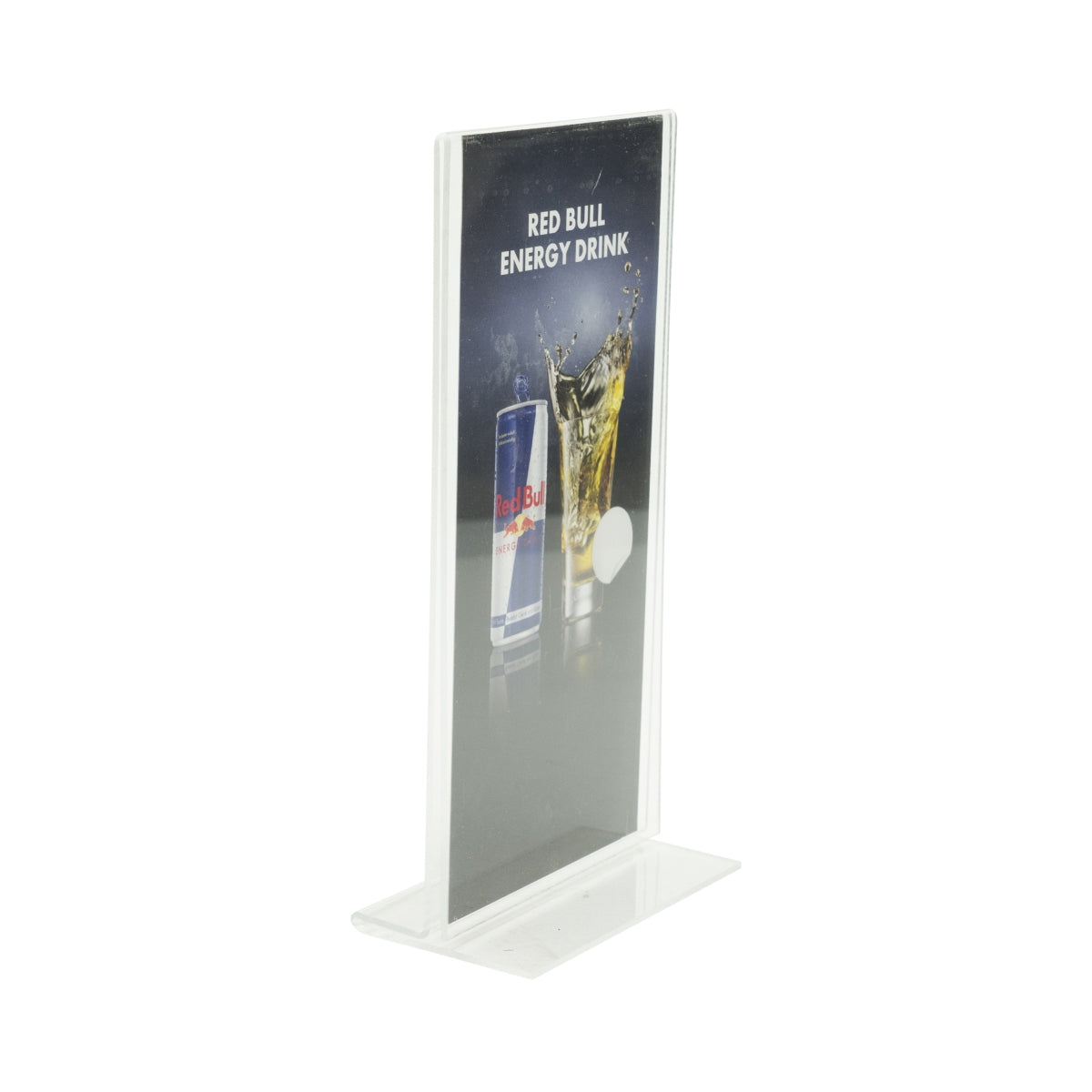 1x présentoir de table Red Bull Energy transparent avec mini-poster – Vue 2